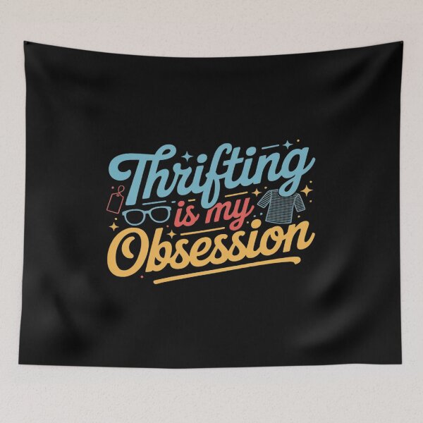 Item preview, Thrift Shopper Thrifting is My Obsession Thrift Store designed and sold by HardcoreTour.