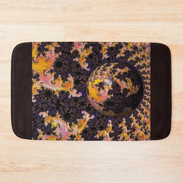 Item preview, Fractal Firestorm Sphere designed and sold by Yolanda Caporn Art.
