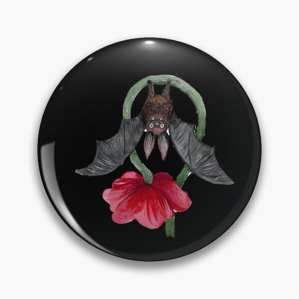 Item preview, Bat Hanging From A Flower designed and sold by mtkugzkrp69.