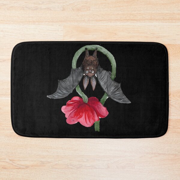 Item preview, Bat Hanging From A Flower designed and sold by mtkugzkrp69.