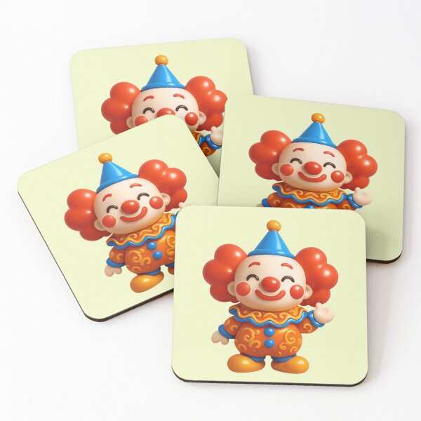 Item preview, funny clown for children designed and sold by Mauswohn.