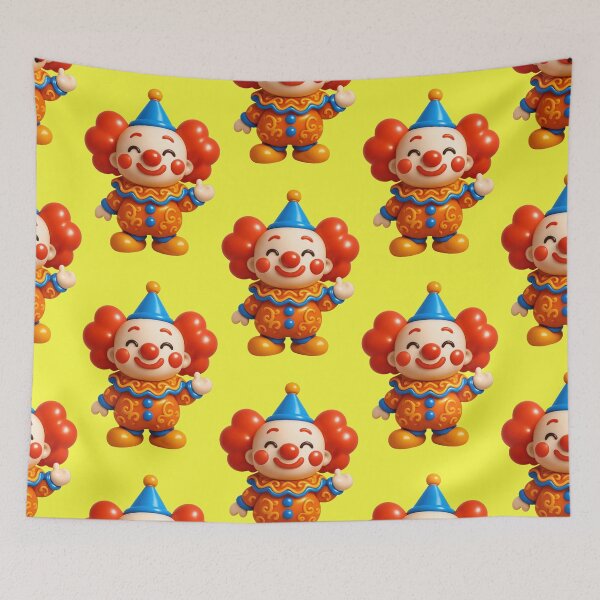 Item preview, funny clown for children designed and sold by Mauswohn.
