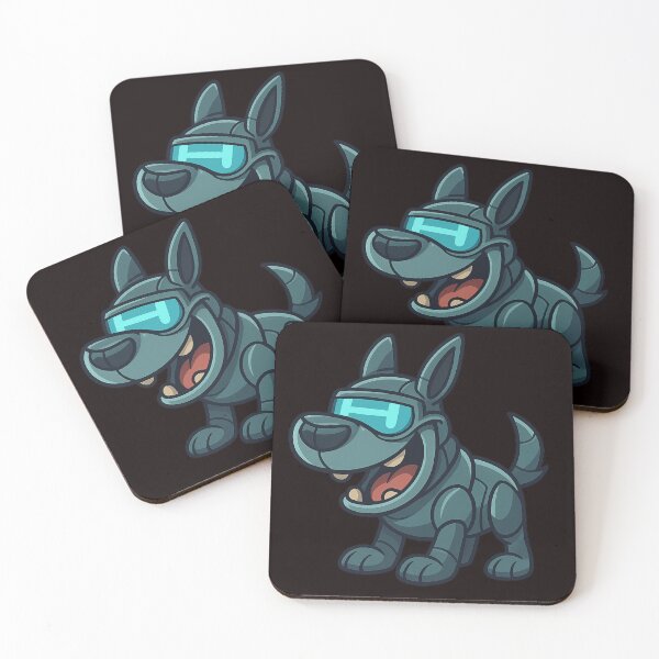 Item preview, Futuristic Robo-Dog Caricature designed and sold by Tadeusz1.