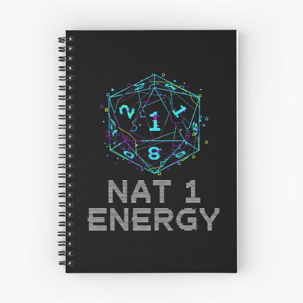 Item preview, Nat 1 Energy Glitch Dice Critical Fail RPG Design designed and sold by SplashTastic.