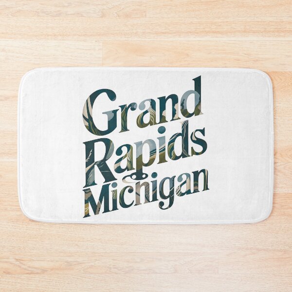 Item preview, Grand Rapids Michigan Typography, Grand Rapids Michigan, Grand Rapids designed and sold by MoMidoStore.