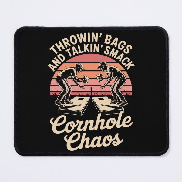Item preview, Throwin Bags Talkin Smack Funny Cornhole Chaos designed and sold by HardcoreTour.