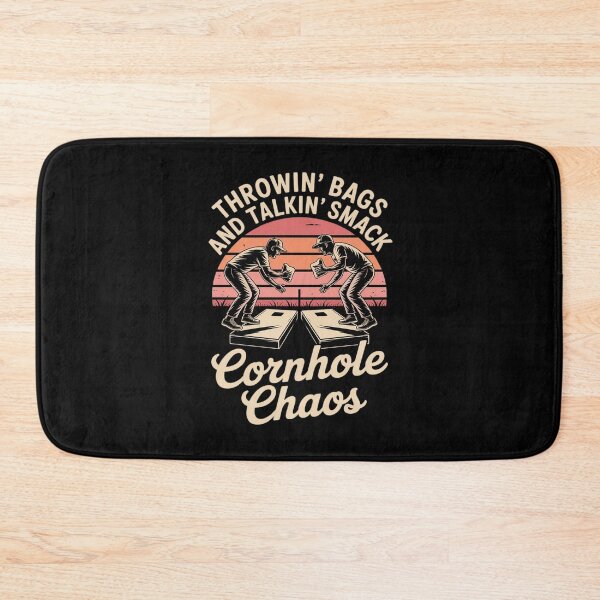 Item preview, Throwin Bags Talkin Smack Funny Cornhole Chaos designed and sold by HardcoreTour.