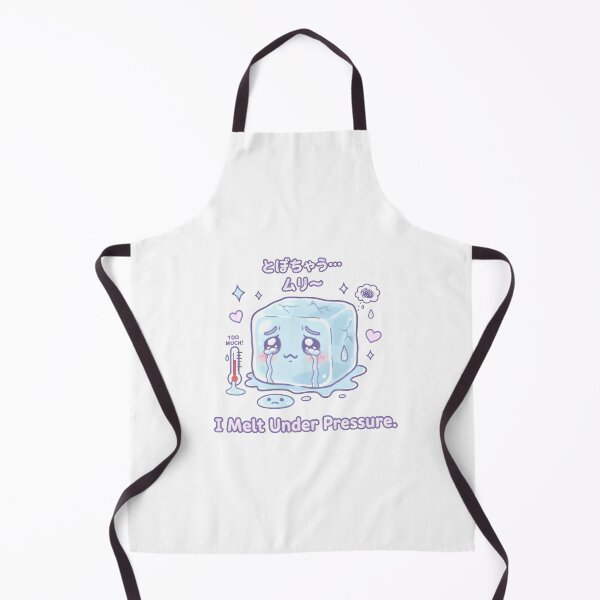 Item preview, Sad Ice Cube – “I Melt Under Pressure” | Cute Kawaii Crying Ice Pun Design designed and sold by Snackwear Apparel.