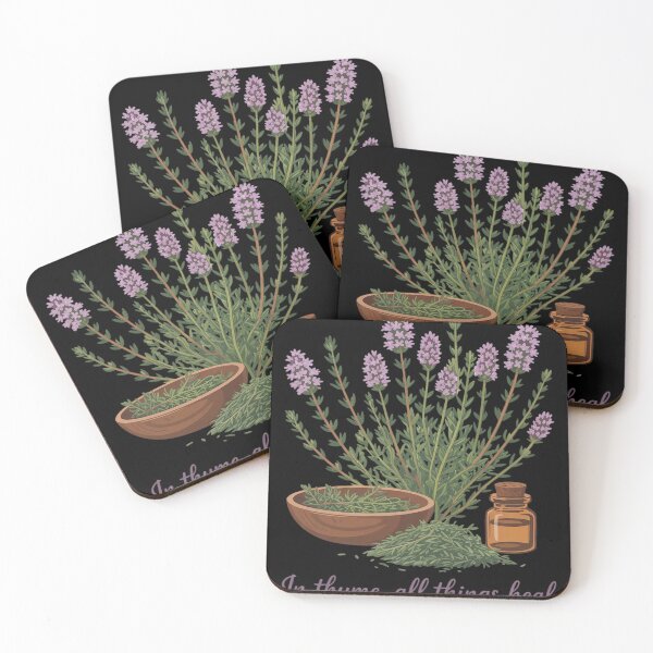 Item preview, Thyme, Medicinal Herb In Thyme all Things Heal designed and sold by HardcoreTour.