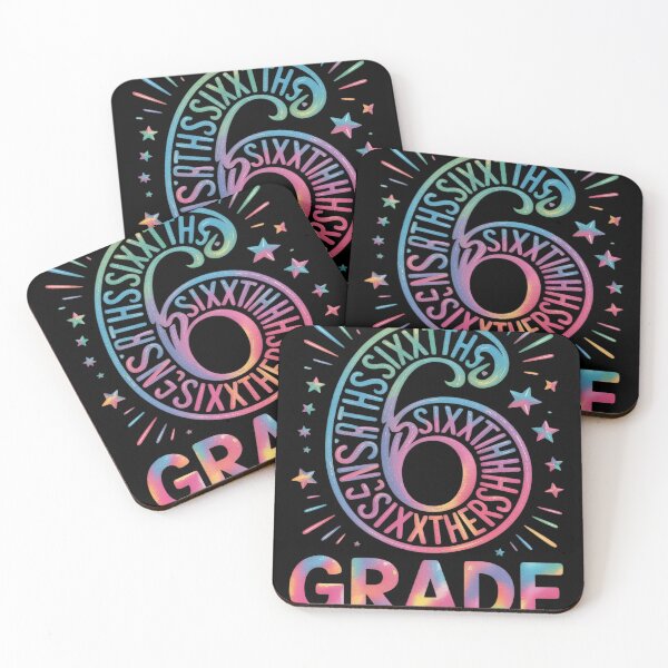 Item preview, Tie Dye 6th Grade Typography Team Sixth Grade Teacher designed and sold by HardcoreTour.