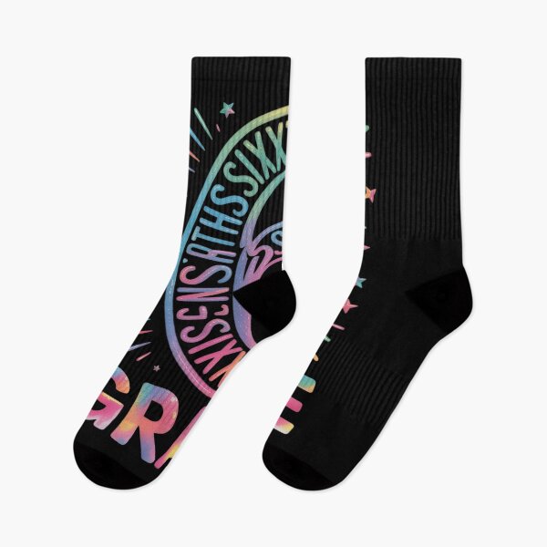 Item preview, Tie Dye 6th Grade Typography Team Sixth Grade Teacher designed and sold by HardcoreTour.