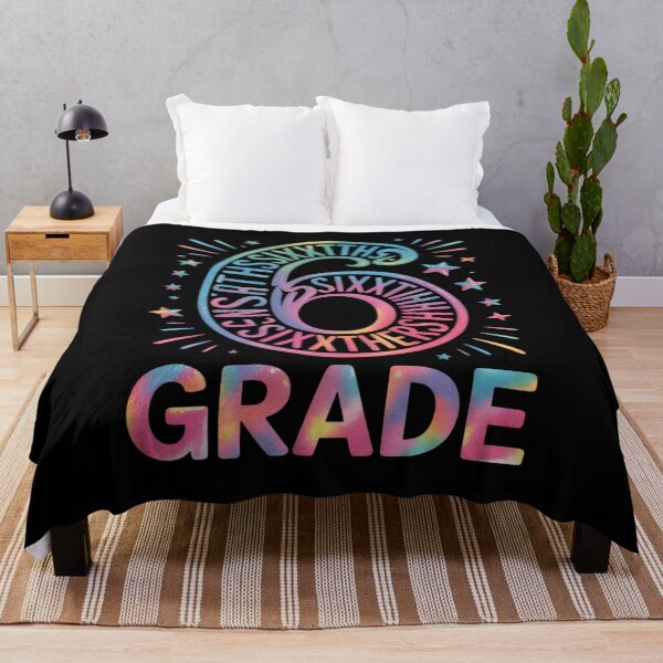 Item preview, Tie Dye 6th Grade Typography Team Sixth Grade Teacher designed and sold by HardcoreTour.