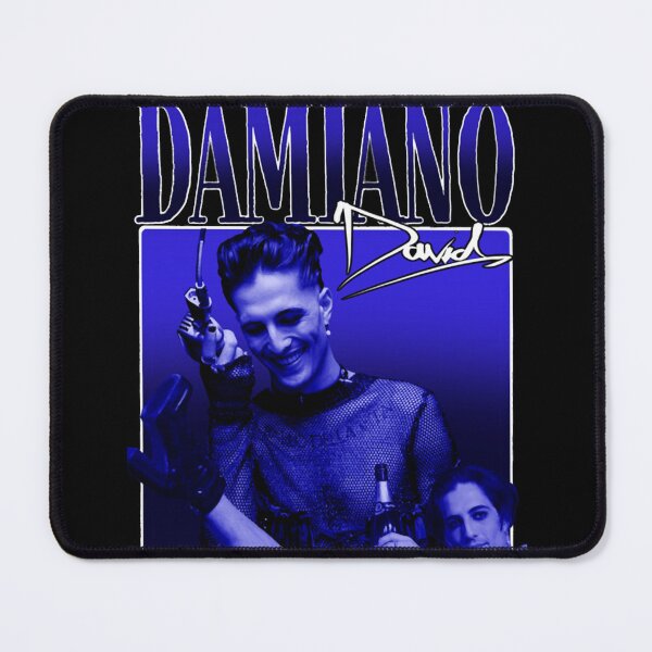 Item preview, Damiano David 90s Vintage Bootleg - Italian Rock Singer Fan Art designed and sold by markelhovardt.
