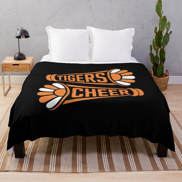 Item preview, Tigers Cheerleading Back To School Cheer Team Spirit Orange designed and sold by HardcoreTour.