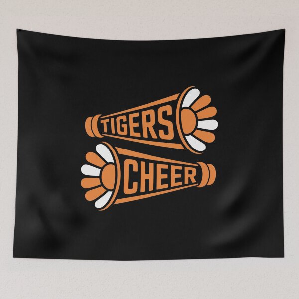 Item preview, Tigers Cheerleading Back To School Cheer Team Spirit Orange designed and sold by HardcoreTour.