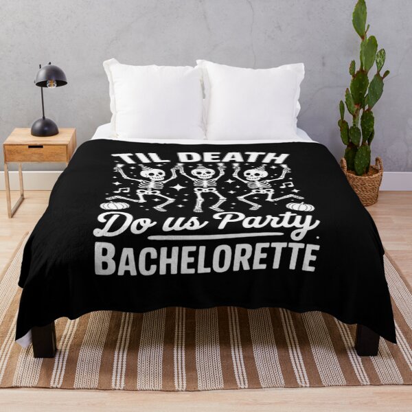 Item preview, Til Death Do Us Party Halloween Bachelorette Matching designed and sold by HardcoreTour.
