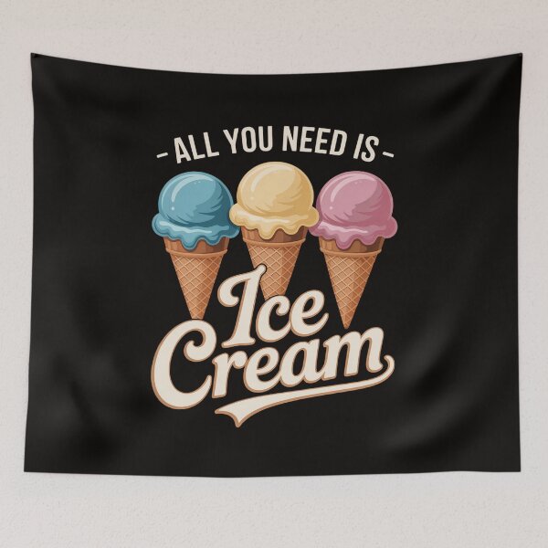 Item preview, All You Need Is Ice Cream Cool I Love Desserts Gift designed and sold by silladive.