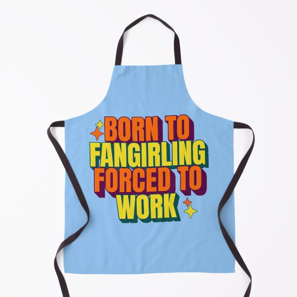 Item preview, Born to fangirling forced to work designed and sold by Morcawork.