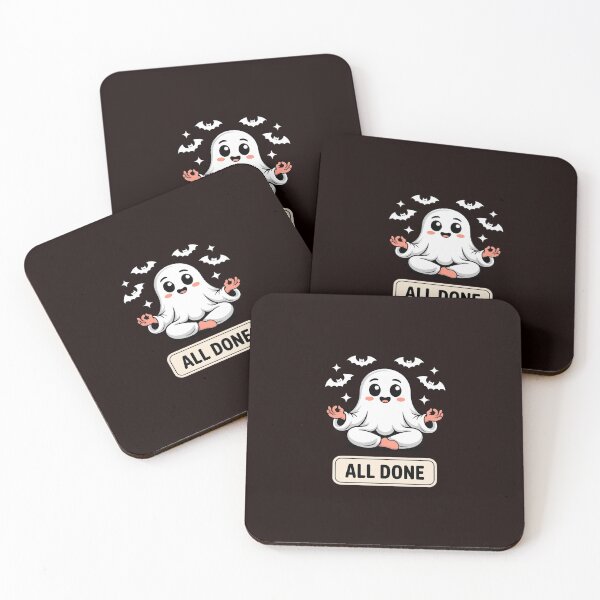 Item preview, All Done Sign Language Ghost Speech Pathology Teacher Men Women designed and sold by hettingerchaim.