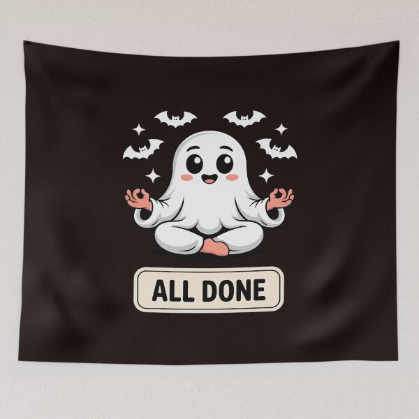 Item preview, All Done Sign Language Ghost Speech Pathology Teacher Men Women designed and sold by hettingerchaim.