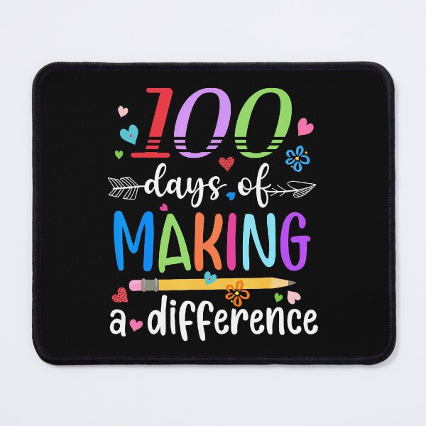 Item preview, 100 Days Of Making Difference 100Th Day Of School Teacher designed and sold by MavisJoseph.