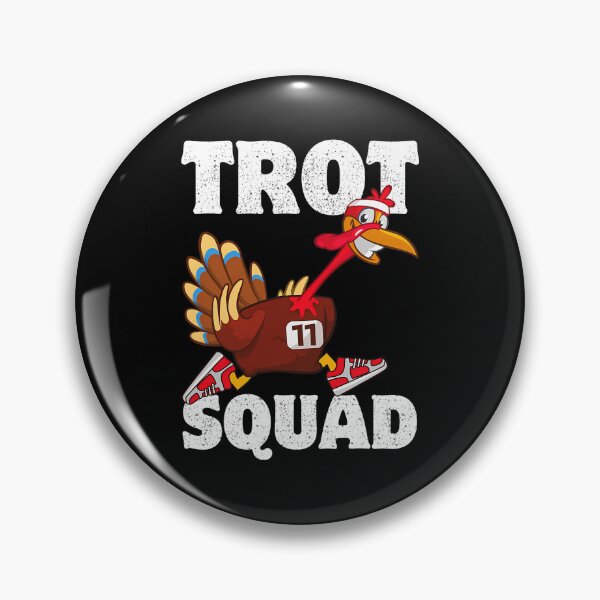Item preview, Gobble 80s Cute Thanksgiving Fall Happy Squad Trot designed and sold by CalvinVanAuken.