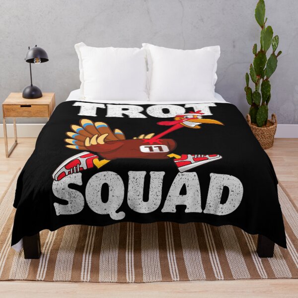 Item preview, Gobble 80s Cute Thanksgiving Fall Happy Squad Trot designed and sold by CalvinVanAuken.