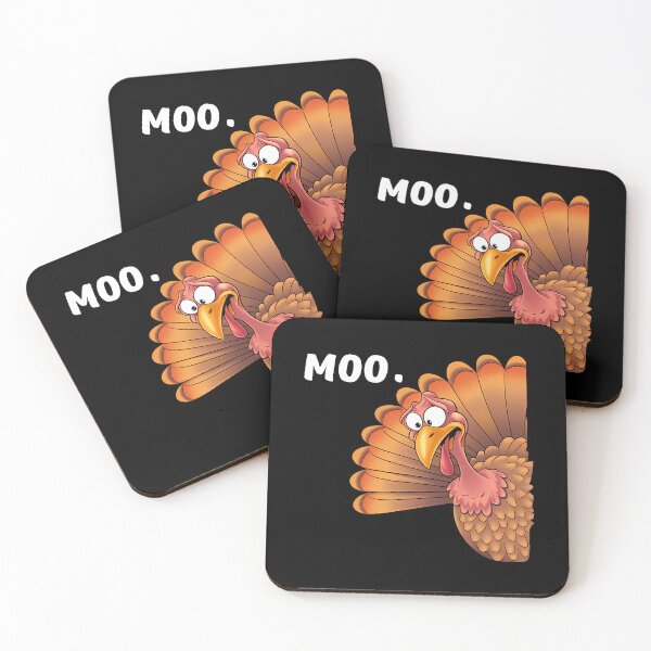 Item preview, Turkey Holiday Festive Thanksgiving 90s Cow Day Moo Funny designed and sold by rebeccathanuos.