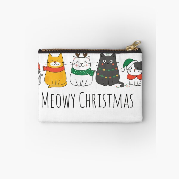 Item preview, Meowy Christmas Cute Festive Cats Holiday Illustration designed and sold by haitrieuic96.