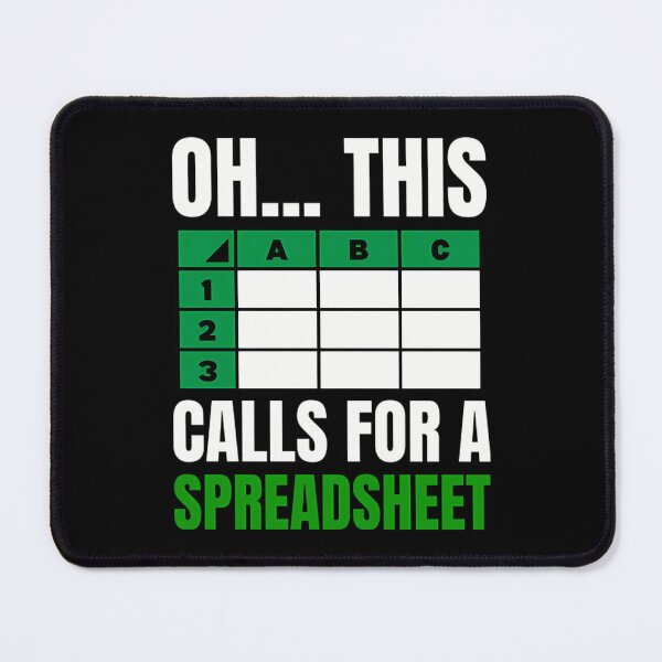 Item preview, Calls Christmas Nerd Holiday Oh Spreadsheet For Fashion This Funny Classic designed and sold by JasonCorvar.