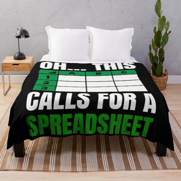 Item preview, Calls Christmas Nerd Holiday Oh Spreadsheet For Fashion This Funny Classic designed and sold by JasonCorvar.