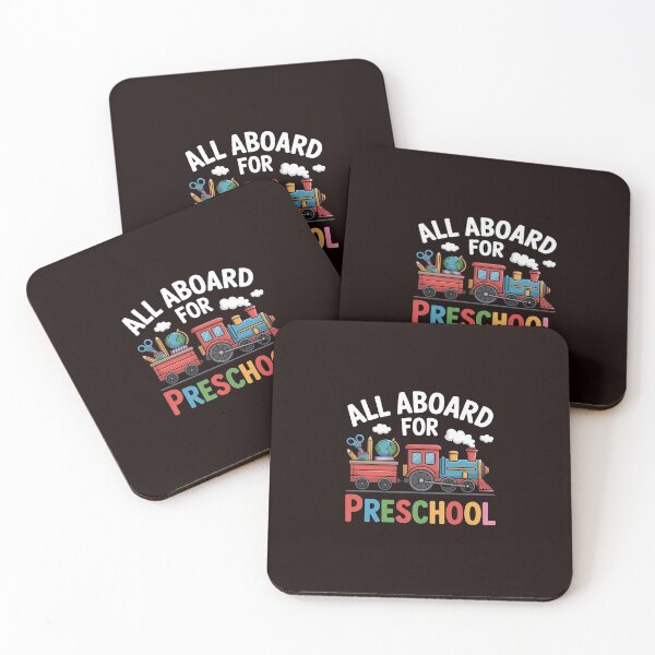 Item preview, All Aboard For Preschool Steam Train First Day Of School designed and sold by hettingerchaim.