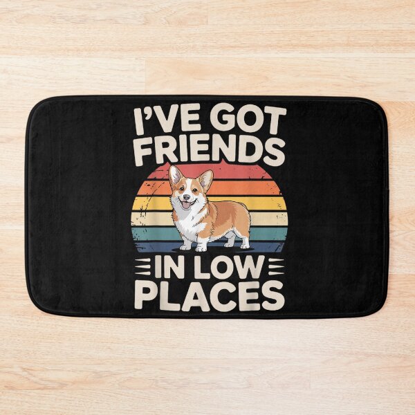 Item preview, Corgi Dog Friends In Low Places Vintage Sunset Funny Pet designed and sold by LakenDraphil.
