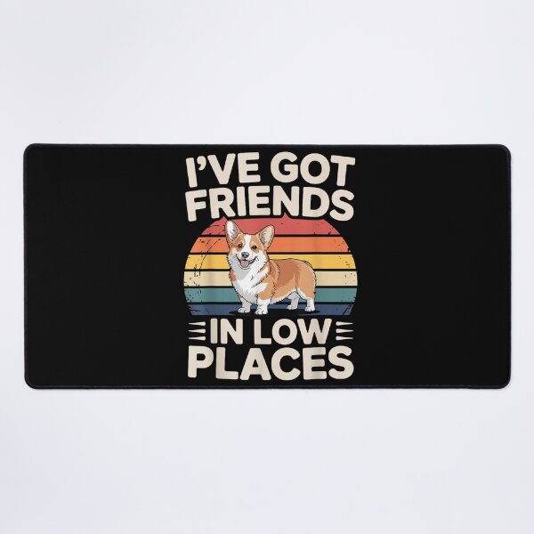 Item preview, Corgi Dog Friends In Low Places Vintage Sunset Funny Pet designed and sold by LakenDraphil.