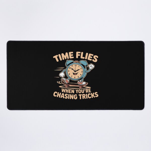 Item preview, Time Flies Skate Trick designed and sold by ToggleBet.