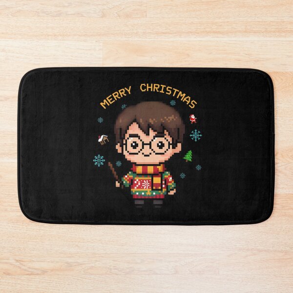 Item preview, Chibi Wizard Boy Pixel Ugly Christmas Design designed and sold by bennasener.