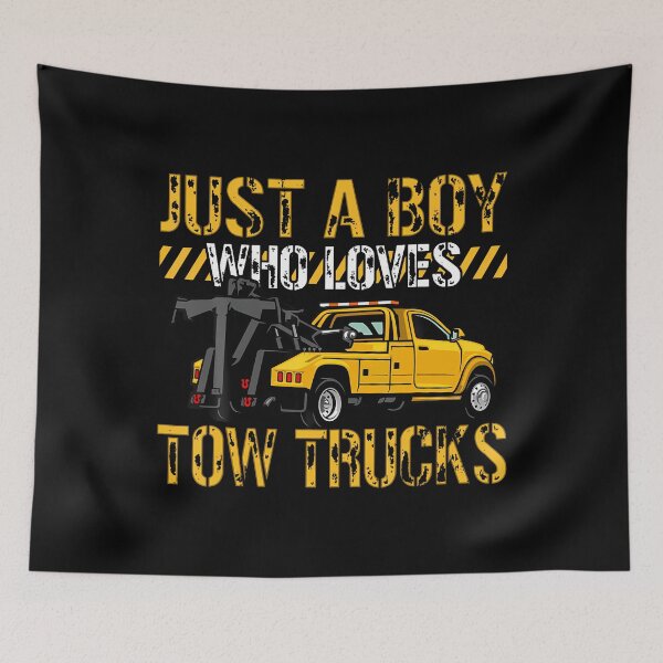 Item preview, Tow Trucks Lovers Toddler Just A Boy Who Loves Tow Trucks designed and sold by RebeccaCelia.