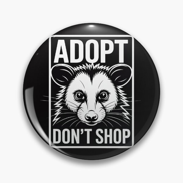 Item preview, Adopt, Don't Shop Screaming Opposum - Opossum Lover designed and sold by demarioTTS.