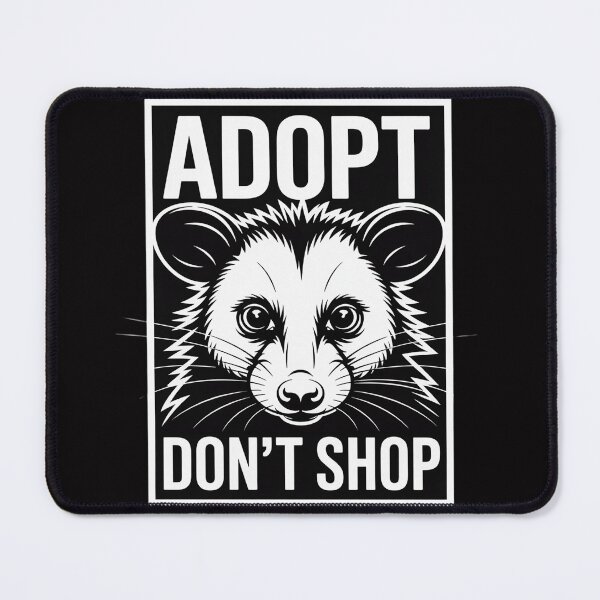 Item preview, Adopt, Don't Shop Screaming Opposum - Opossum Lover designed and sold by demarioTTS.
