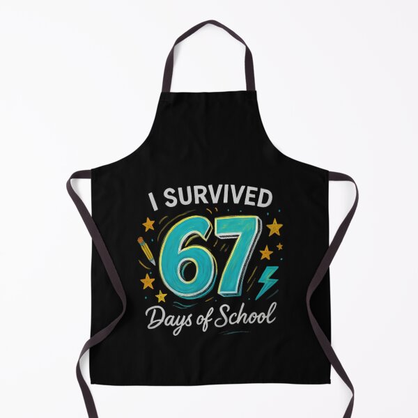 Item preview, Days School of Classic 67 67 Funny Student Meme Teacher Survived I designed and sold by SteveSaccoro.