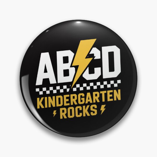 Item preview, ABCD Kindergarten Rocks Pencil Lightning Students Teachers designed and sold by demarioTTS.