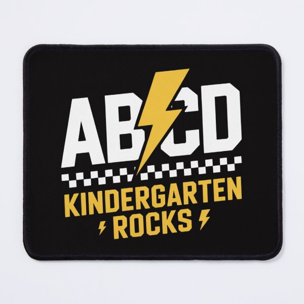 Item preview, ABCD Kindergarten Rocks Pencil Lightning Students Teachers designed and sold by demarioTTS.