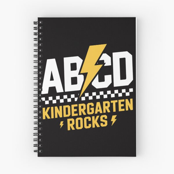 Item preview, ABCD Kindergarten Rocks Pencil Lightning Students Teachers designed and sold by demarioTTS.