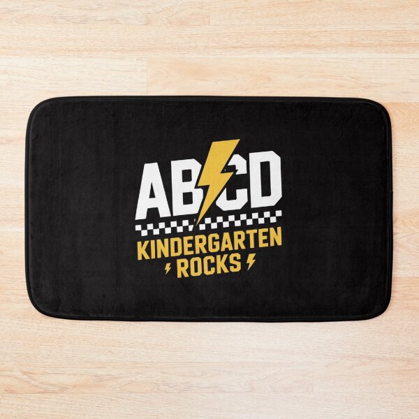 Item preview, ABCD Kindergarten Rocks Pencil Lightning Students Teachers designed and sold by demarioTTS.