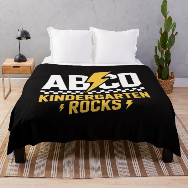 Item preview, ABCD Kindergarten Rocks Pencil Lightning Students Teachers designed and sold by demarioTTS.