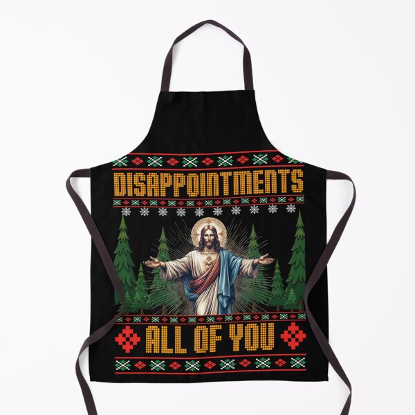 Item preview, Disappointments All Of You Jesus Funny Sarcastic Ugly Sweater designed and sold by LakenDraphil.