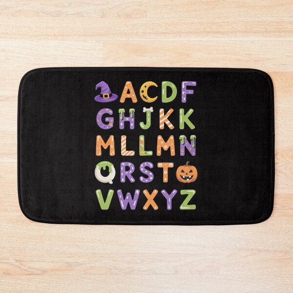 Item preview, ABCs Learning Kindergarten Teacher Halloween Alphabet designed and sold by demarioTTS.