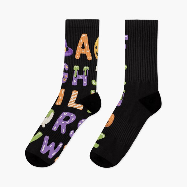 Item preview, ABCs Learning Kindergarten Teacher Halloween Alphabet designed and sold by demarioTTS.