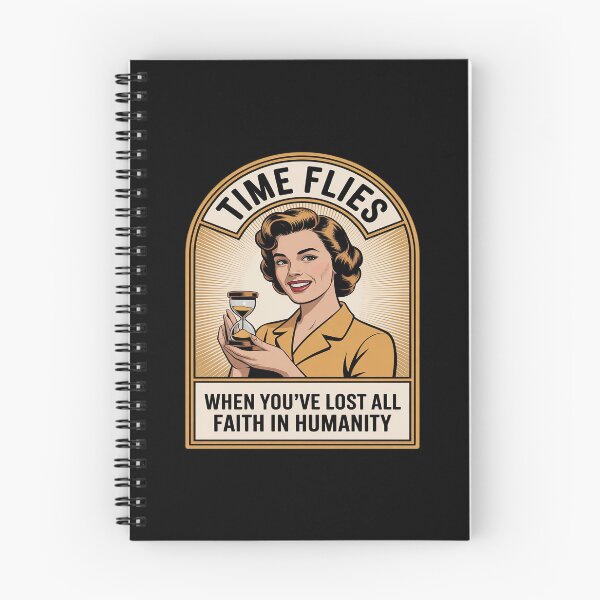 Item preview, Time Flies Woman designed and sold by ToggleBet.