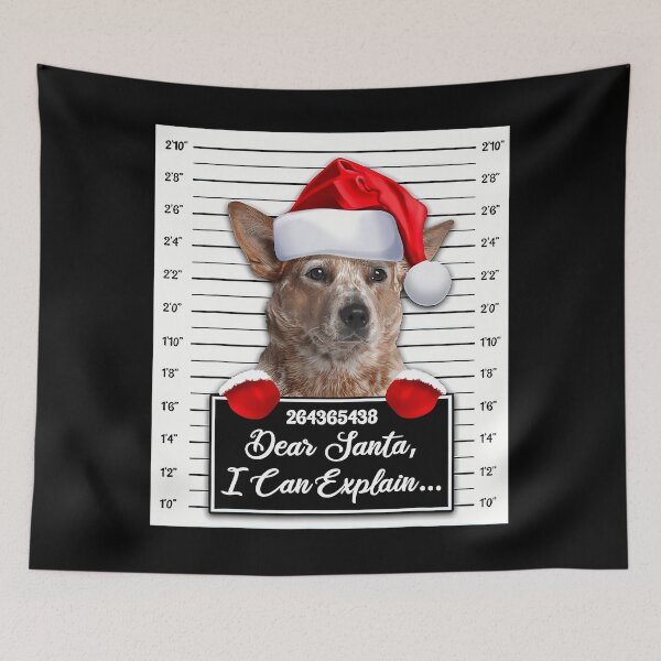Item preview, On The Christmas Naughty Dear Funny Explain Santa Can Santa List I designed and sold by JoelyNavarro.